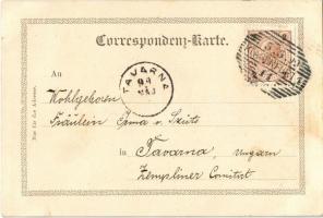 1899 Freyenthurn, Freienthurm (Klagenfurt); Schloss am Wörthersee / castle. J. Horowitz