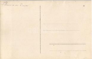 San Dona di Piave, WWI destruction, ruins of the buildings. photo