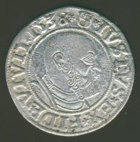 Német Államok/Brandenburg 1538. 1Sgr (Ezüstgaras) Ag Albert a Fiatalabb T:3/3-