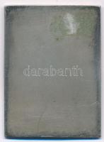 1918. "Ipolysági F.C. emlékére 1918 XI. 13. Nemzeti Liga" Ag emlékplakett "HP" b...