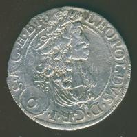 Ausztria 1693. 6Kr Ag I.Lipót T:3/4+