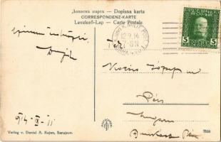 1914 Sarajevo, Marktszene. Daniel A. Kajon / market scene