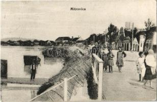 1915 Szávaszentdemeter, Mitrovice, Mitrovitz an der Save, Sremska Mitrovica; Száva part / Sava riverside + M. kir. veszprémi 31. népfölkelő gyalogezred II. Hadtápzászlóalj 1. század