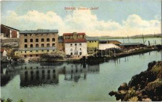 Sibenik, Sebenico; Tvornica "Sufid" / calcium carbide factory