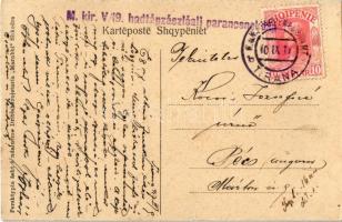 1917 Kujtim nga Shqypenia / Albanian folk dance + "M. kir. V/19. hadtápzászlóalj parancsnokság&...