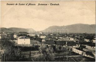 1916 Shkoder, Shkodra, Scutari, Skutari; Forteresse Tarabosh / fortress + M. kir. V/19. népfölkelő hadtápzászlóalj parancsnokság