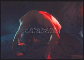 cca 1968 Akt kompozíciók, Czakó László (?-?) pécsi fotóművész hagyatékából, 9 db vintage diapozitív ...