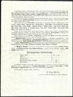 1867 Előfizetési felhívás a Magyar Polgárra