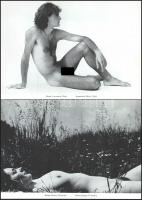 1982 Akt-mappa 1982. Vál. Győri Lajos. Bp., Ofotért. Kiadói papírmappa, 39+2 aktképpel. Komplett!