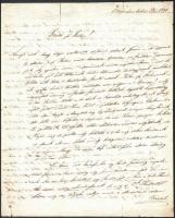 1850 1848-as szabadságharc honvéd tisztje, Szigeti Sándor saját kézzel írt levele szüleinek. Szigeti...