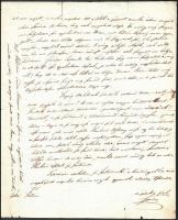 1850 1848-as szabadságharc honvéd tisztje, Szigeti Sándor saját kézzel írt levele szüleinek. Szigeti...