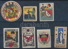 7 db osztrák levélzáró / Austrian poster stamps