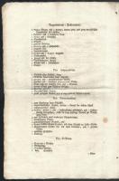 1786 Megyei orvos részére előírt felszerelések felsorolását tartalmazó rendelet + körözvények német ...