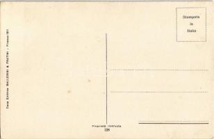 Italian Art Nouveau. Pierrot with his lover. Ballerini & Fratini 228., unsigned Chiostri