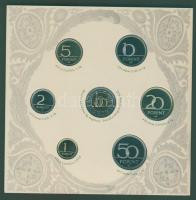 2007. 1Ft-100Ft 7klf db, szettben, benne "Berán Lajos és a pengő" Ag fantáziaveret T:PP Cs...