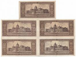 1946. 100.000.000P (5x) T:II-,III Adamo P27