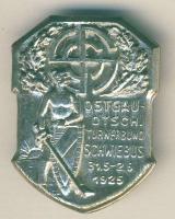 Német Birodalom/Weimari Köztársaság 1925. "Ostgau-Dtsch. Turnerbund-Schwiebus" kitűző T:2