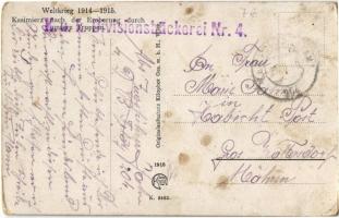 1916 Weltkrieg 1914-1915. Kasimierz nach der Eroberung durch unsere Truppen / WWI Austro-Hungarian K...