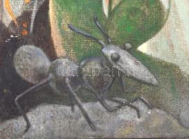 Palkó Tibor (1959- ): A piéta. Olaj, vászon, jelzett. Palkó Tibor Munkácsy-díjas festőművész műveive...