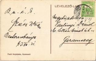 1913 Szikra (Lakitelek), Szász István szőlőtelepe Kecskemét mellett. Fantó fényképész felvétele