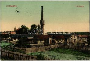 1911 Komárom, Komárnó; hajógyár. 165. L.H. Pannonia / ship factory (EB)