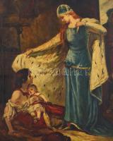 Liezenmayer jelzéssel: Jelenet, olaj, vászon. 80x61 cm