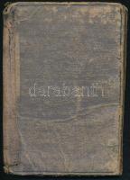 1944  Önkéntesen bevonult horvát katona német Waffen-SS katonakönyve. Borító levált / Soldbuch of vo...