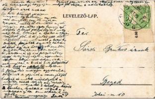 1909 Budapest XVI. Mátyásföld, Bleriot repülőgépe. Löbl D. és fia kiadása (fl)