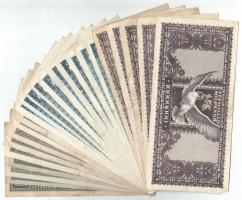 1946. 100.000.000MP (4x) + 1.000.000.000MP (10x) + 1.000.000MP (5x) + 10.000.000MP (5x) T:II,II-,III...