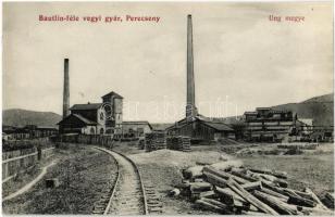 Perecseny, Perechyn, Perecin (Ung megye); Bautlin vegyészeti gyár / chemical factory