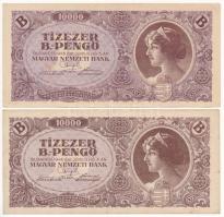 1946. 10.000BP (5x) T:I-,III Adamo P35