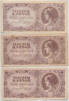 1946. 10.000BP (5x) T:III,III- Adamo P35