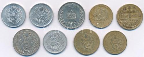 Algéria 1964-1980. 5c-1D (9xklf) T:1-,2,2-
Algeria 1964-1980. 5 Centimes - 1 Dinar (9xdiff) C:AU,XF...