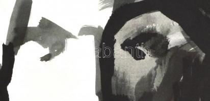 Anna jelzéssel: Arc. Akvarell, papír, 32,5×25 cm