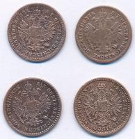 Vegyes: 1858B 5/10kr Cu + Ausztria / velencei verdejel 1860V 5/10kr + Ausztria 1881-1885. 5/10kr Cu ...