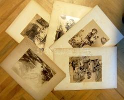 1891 6 db festmény reprodukció 50x35cm