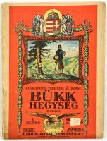 1930 A Bükk-hegység, Kirándulók térképe 7. sz., vászontérkép, kiadja: M. Kir. Állami Térképészet, 88×66 cm