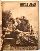 1962-1963 Magyar Vadász. XV. évf. 1-12. sz és XVI. évf. 1-12. sz, egybekötve, jó állapotban