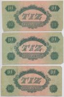 1944. 10P "A Vöröshadsereg Parancsnoksága" (5x) T:III Adamo P44