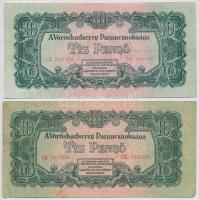 1944. 10P "A Vöröshadsereg Parancsnoksága" (5x) T:III Adamo P44