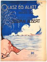 Balassa Emil, Szirmai Albert: Olasz ég alatt.... Bp., 1914, Rózsavölgyi. Kotta, 3p. Házi példány bélyegzővel a bortón és 3. oldalon.