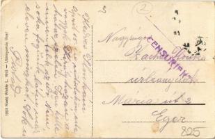 Királyháza, Koroleve; állami népiskola. Winkle L. 1663. / school (EB)