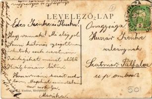 Királyháza, Koroleve; Fő utca. Görög J. kiadása / main street (fl)