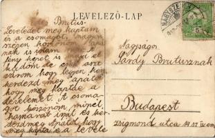 1913 Nagyszeben, Hermannstadt, Sibiu; Királyi katolikus Teréz árvaház. Graef Károly kiadása / orphan...