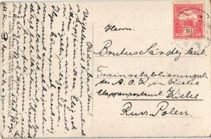 Eperjes, Presov; Fő utca, törvényszéki palota, Párisi Ruha Nagy áruház, cipő és kalap gyári raktár, ...