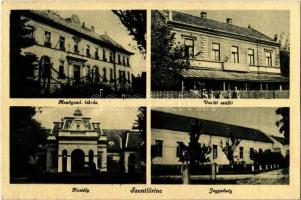 Szentlőrinc, Mezőgazdasági iskola, Vasúti szálló, Esterházy kastély, Jegyzőség