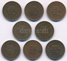 1946-1947. 2f Cu-Zn (8x) T:2 ph