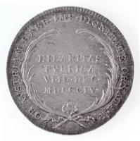 Habsburg Birodalom 1804. "I. (II.) Ferenc - Az osztrák császári cím felvételére" jelzetlen...