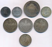 1896KB 1K Ag "Millennium" + 1915KB 1K Ag "Ferenc József" + 1938. 5P Ag "Sze...