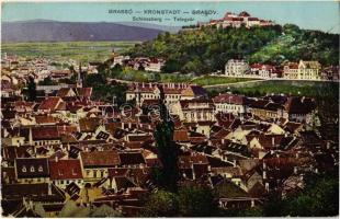 1916 Brassó, Kronstadt, Brasov; Telegvár (Fellegvár) / Schlossberg / Dealul Strajii + OBERPRÜFT (EK)